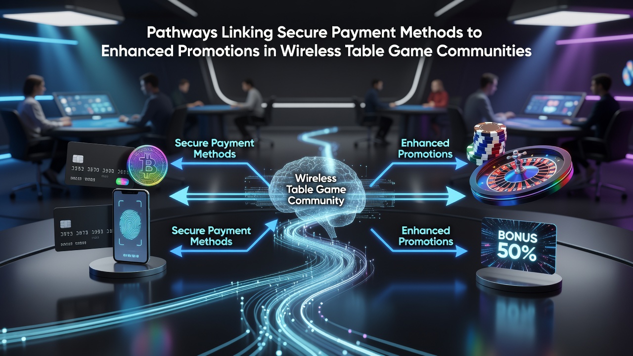 Mobile table game interface showing promotional rewards linked to secure payment confirmation