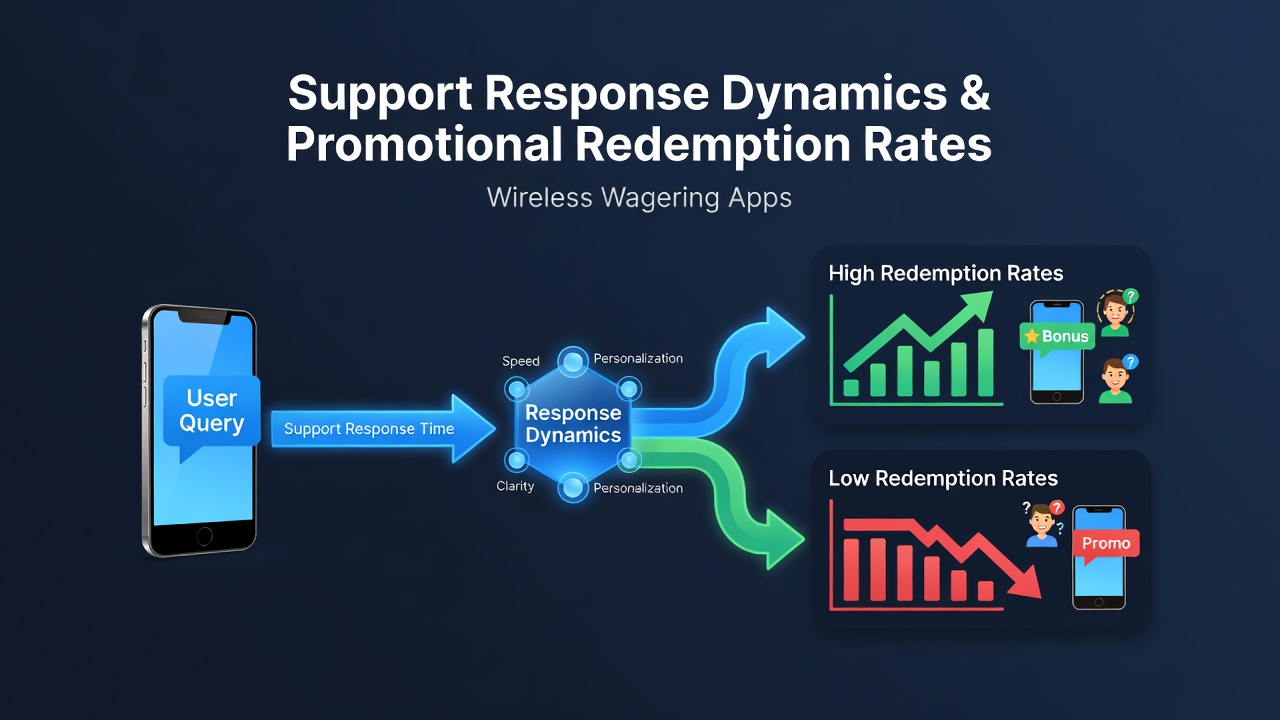 Customer support agents monitoring real-time queries in a wireless wagering app interface